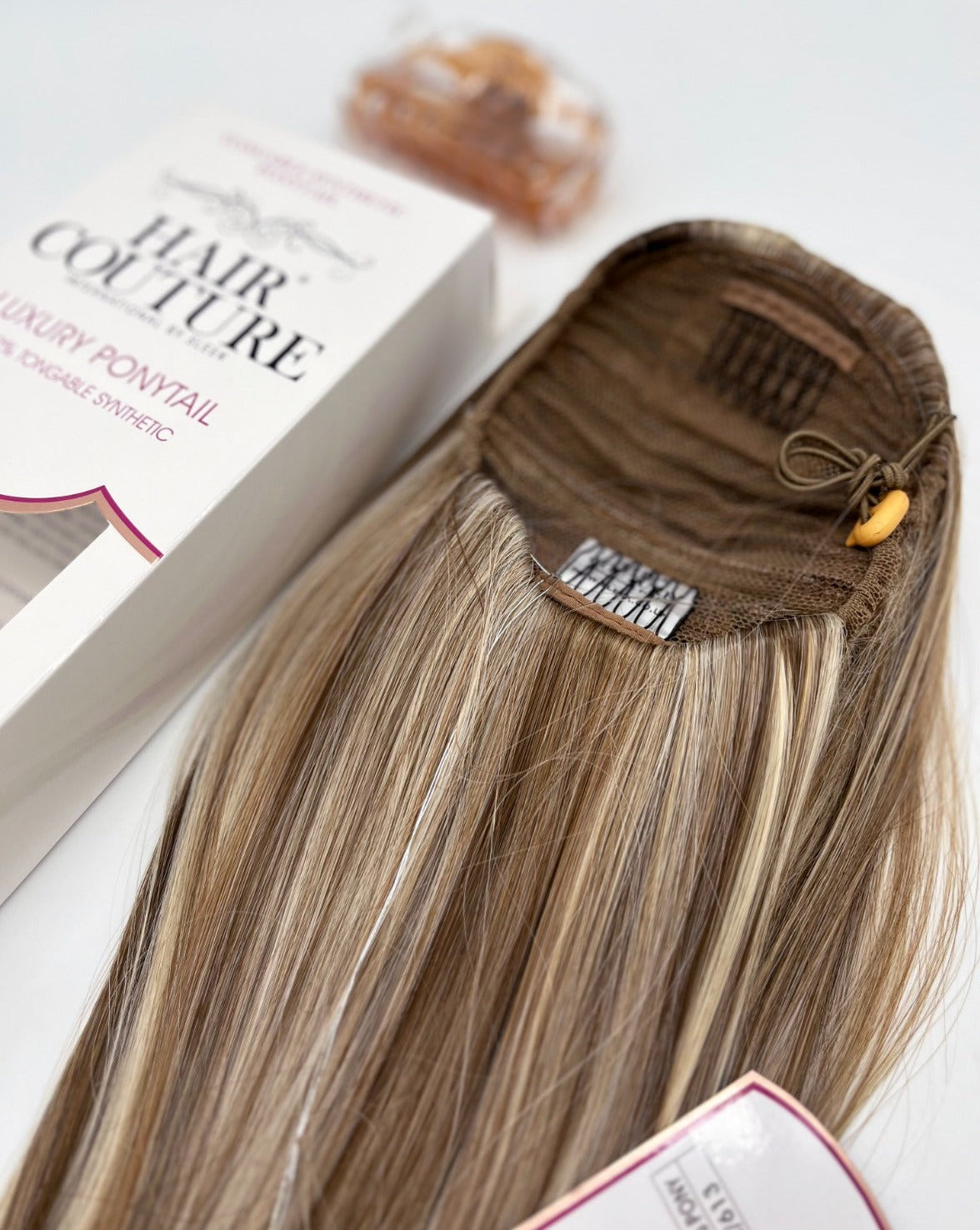 The Cosmos Extra Long 30" Drawstring Ponytail | Premium Tongable Fibre