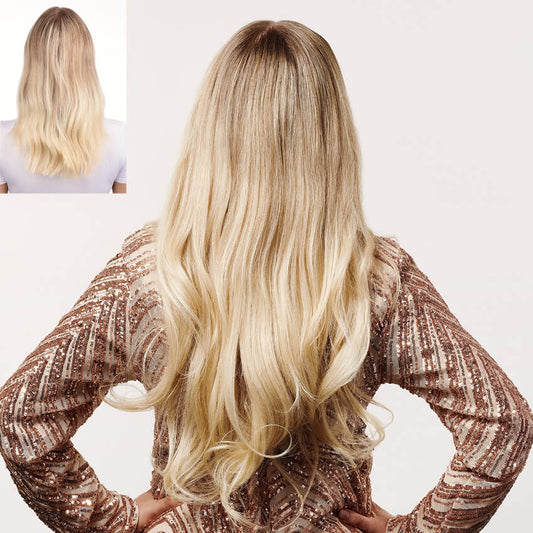 The Bouncy Blowdry Luxury 7 piece 20" Clip-Ins | Premium Tongable Fibre